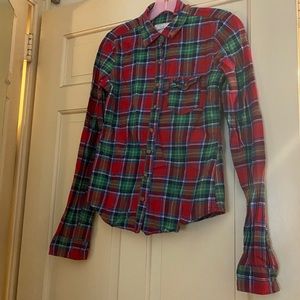 Abercrombie Flannel Button Down Shirt